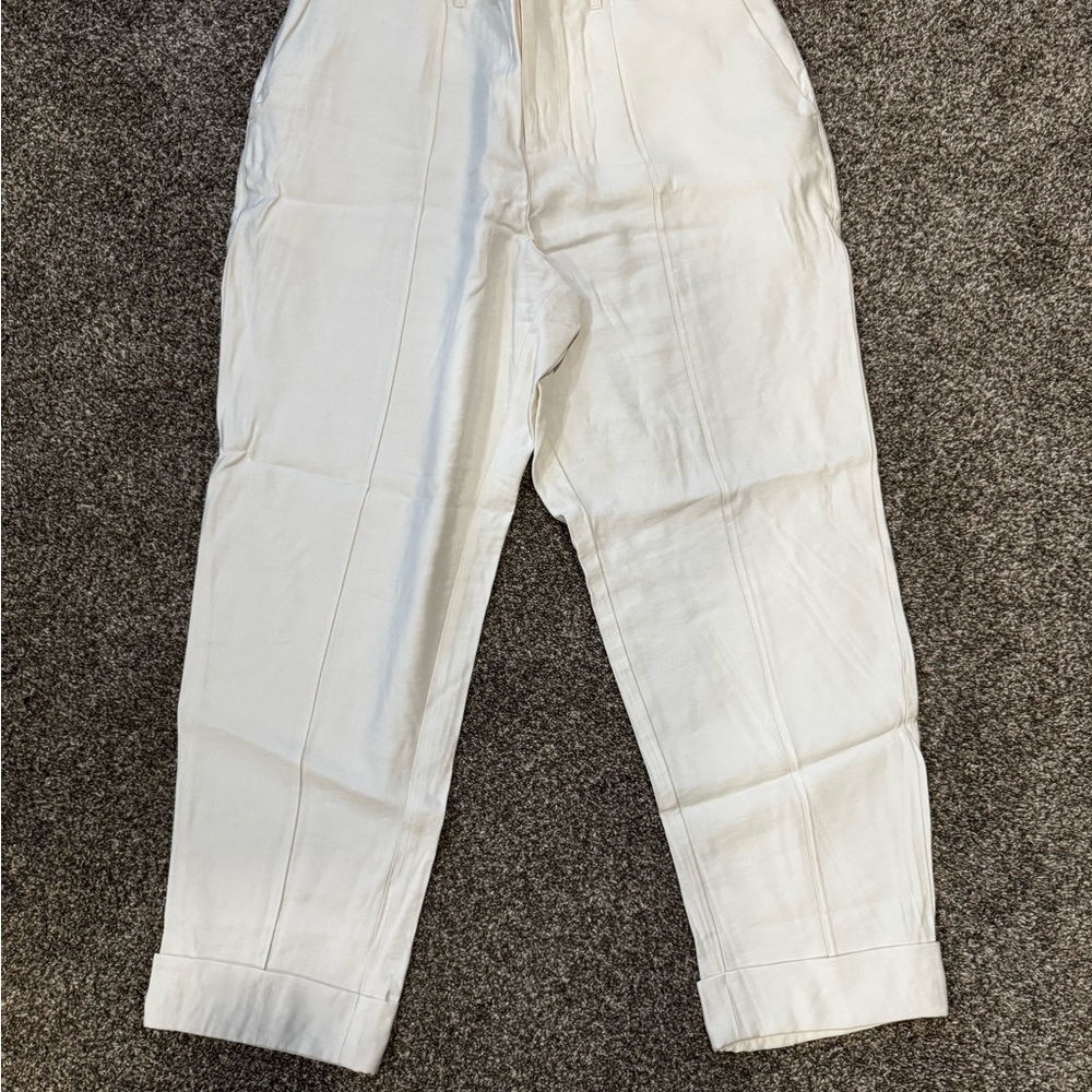 A New Day Cream Elastic-Waist Pants